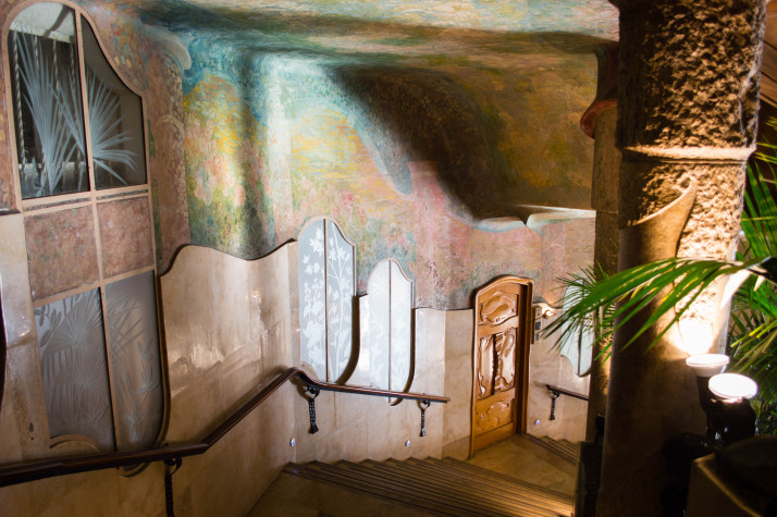 Ruta por Barcelona - Escalera La Pedrera