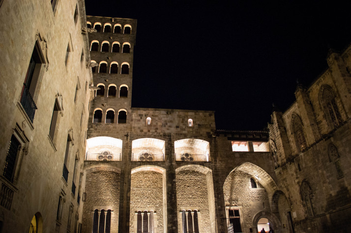 Ruta por Barcelona - Plaça del Rei